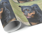 Guilless Rottweiler Cadeaupapier (Rol Hoek)