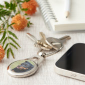 Guilless Rottweiler Sleutelhanger (Zijkant)