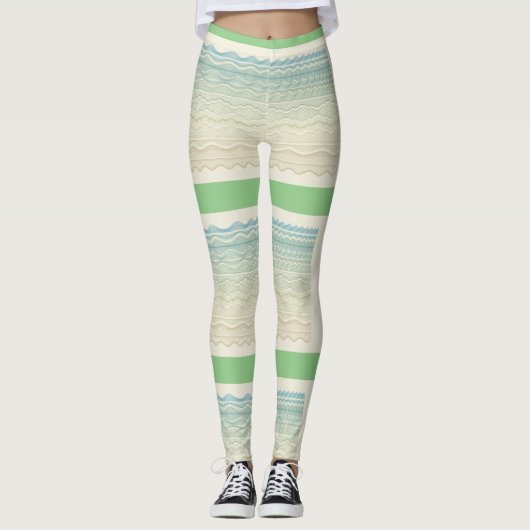 Guilloche Leggings (Voorkant)