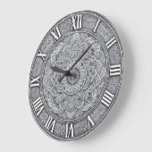 Guilloché Roman Numeral  — Luxury Engraved pattern Grote Klok (Hoek)