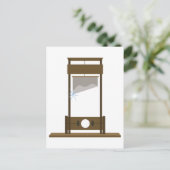 Guillotine Briefkaart (Staand voorkant)