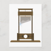 Guillotine Briefkaart (Voorkant)