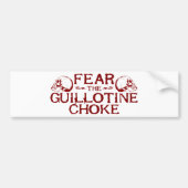 Guillotine Choke Bumpersticker (Voorkant)