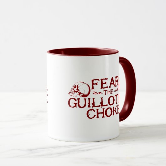 Guillotine Choke Mok (Voorkant rechts)