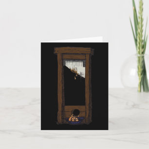 Guillotine-demonstratie ca. 2025 Geen achtergrond Kaart