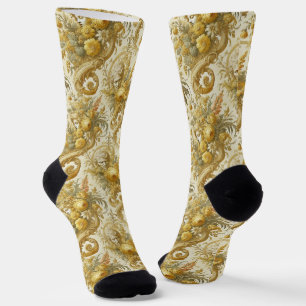 Guilt of Gold – Gotisch Victoriaans wandtapijt Sokken