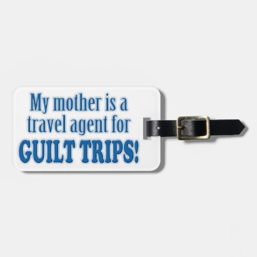 Guilt Trips Bagagelabel (Voorkant horizontaal)