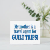 Guilt Trips Briefkaart (Staand voorkant)