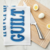 Guilt Trips Theedoek (Quarter Fold)