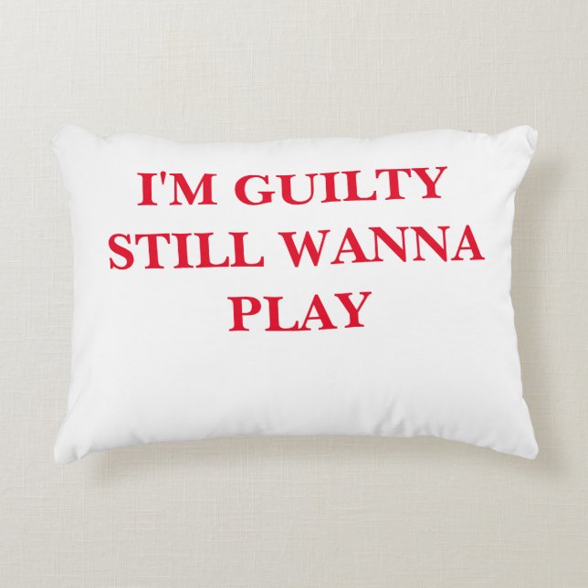 GUILTY Accent Pillow Kussen (Voorkant)