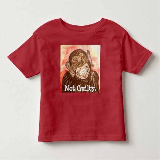 Guilty Monkey Kinder Shirts (Voorkant)