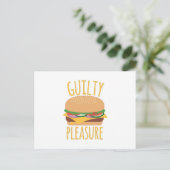 Guilty Pleasure Briefkaart (Staand voorkant)