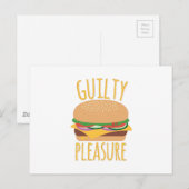 Guilty Pleasure Briefkaart (Voorkant / Achterkant)