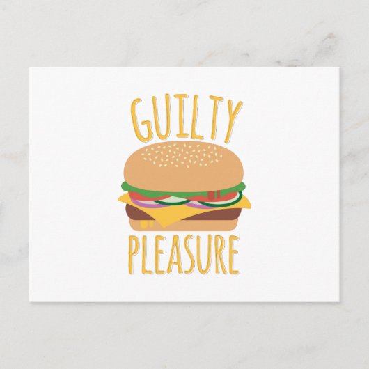Guilty Pleasure Briefkaart (Voorkant)