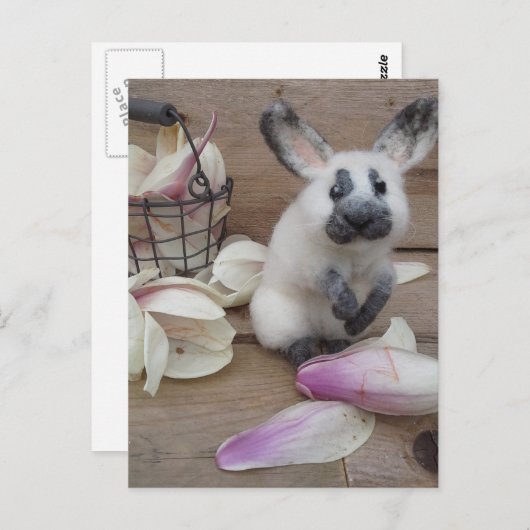 Guilty rabbit briefkaart (Voorkant / Achterkant)