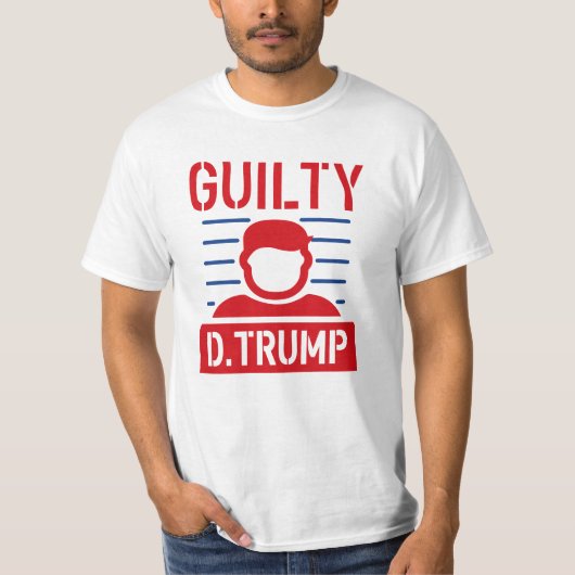 Guilty Trump T-shirt (Voorkant)