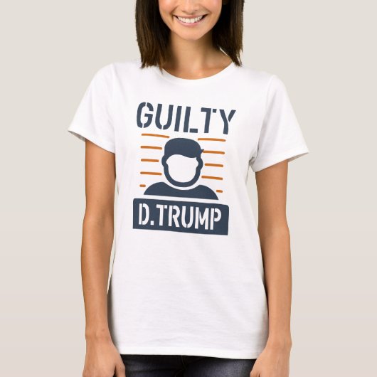 Guilty Trump T-shirt (Voorkant)