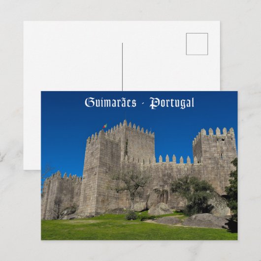 Guimaraes Castle Briefkaart (Voorkant / Achterkant)