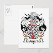 Guimaraes Family Crest Briefkaart (Voorkant / Achterkant)