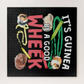 Guinea Be a Good Wheek - Guinee Pig Pun Legpuzzel (Horizontaal)