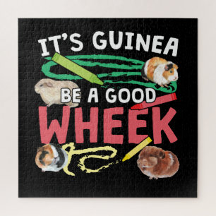 Guinea Be a Good Wheek - Guinee Pig Pun Legpuzzel