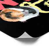 Guinea Be a Good Wheek - Guinee Pig Pun Poster (Hoek)