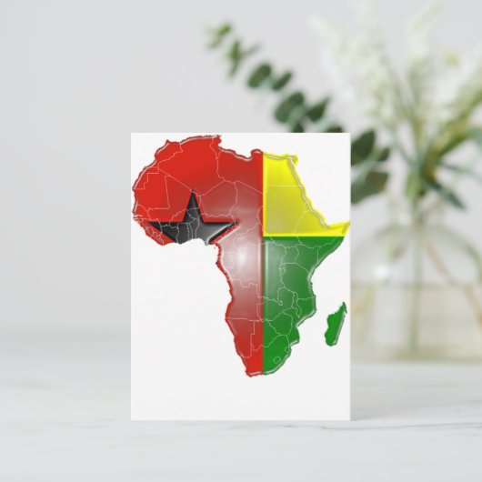 Guinea-Bissau Briefkaart (Staand voorkant)