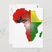 Guinea-Bissau Briefkaart (Voorkant / Achterkant)