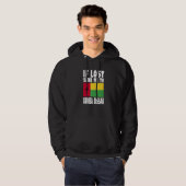 Guinea Bissau Flag Design  If lost send me to Guin Hoodie (Voorkant volledig)