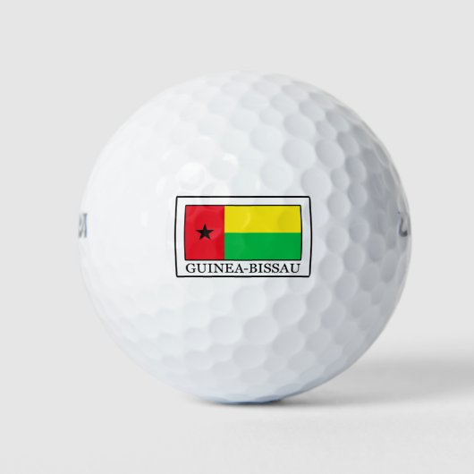 Guinea Bissau Golfballen (Voorkant)