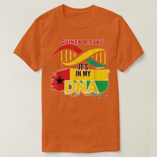 guinea bissau in my Blood T-shirt (Design voorkant)