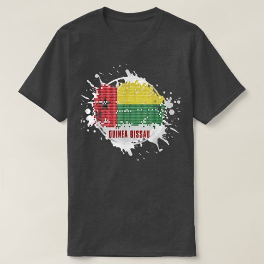 guinea bissau Splash  T-shirt (Design voorkant)