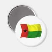 Guinea-Bissau Vlag Magneet (Voorkant / Achterkant)