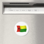 Guinea-Bissau Vlag Magneet (Insitu (Vaatwasser))