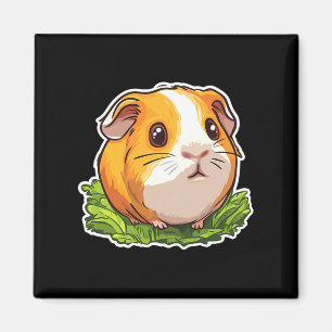 Guinea G Schattige Dieren Guinea G Comfort Colors Magneet