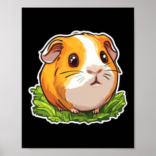 Guinea G Schattige Dieren Guinea G Comfort Colors Poster