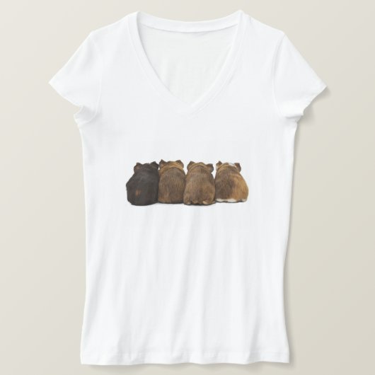 Guinea Pig Butts T-SHIRT (Design voorkant)