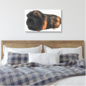 Guinea Pig Canvas Afdruk (Insitu (Slaapkamer))
