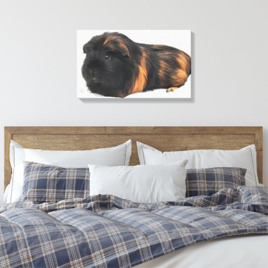 Guinea Pig Canvas Afdruk (Insitu (Slaapkamer))