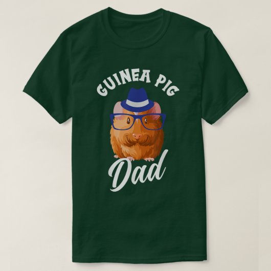 Guinea Pig Dad 661 Cute T-shirt (Design voorkant)