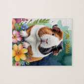 Guinea Pig Family Pet Portrait Legpuzzel (Horizontaal)