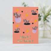 Guinea Pig Fitness Gym Funny Design Kaart (Staand voorkant)