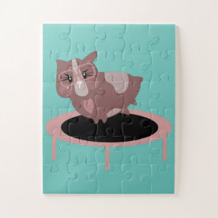 Guinea Pig Fitness Gym Funny Design Legpuzzel