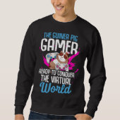 Guinea Pig  Gamer Ready to Conquer the Virtual Wor Trui (Voorkant)
