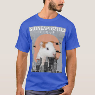 Guinea Pig Guinepigzilla Animal Funny Guinea Pigs  T-shirt