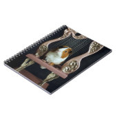 Guinea Pig Harp Notebook – Whimsical Storybook Notitieboek (Linkerzijde)