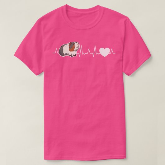 Guinea Pig Heartbeat Premium 2179  T-shirt (Design voorkant)