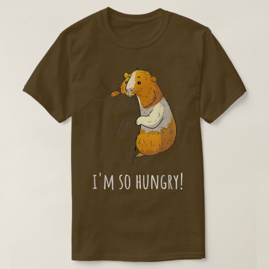 Guinea Pig I'm So Hungry T-shirt (Design voorkant)