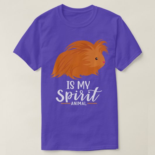 Guinea Pig Is My Spirit Animal I Kids Guinea Pig P T-shirt (Design voorkant)
