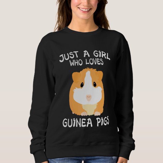 Guinea Pig Just a Boy Who Loves Guinea Pigs 2 Trui (Voorkant)